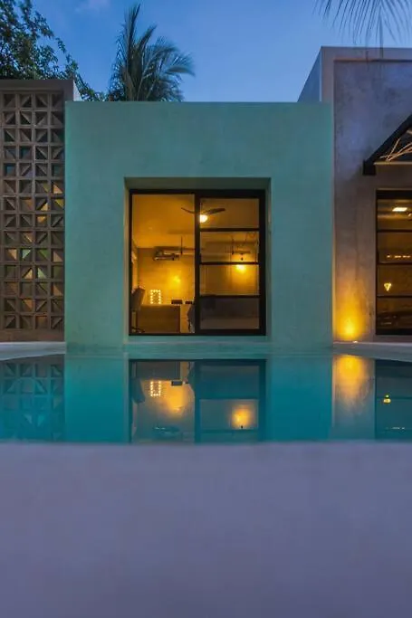 Full 2 Story Jade House Villa Cozumel Mexico